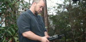 Here's Charley AKA ACE Mobile Mechanics working with engine diagnostic equipment on this 1886 Buick Grand National in Myrtle Beach, SC 